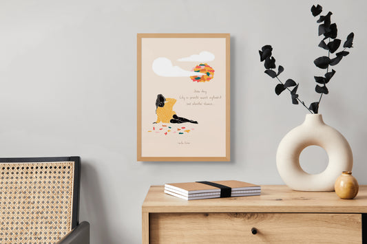 Vlastní slunce - Umělecký tisk