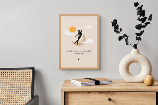 Je To Jen Fáze - Umělecký Tisk