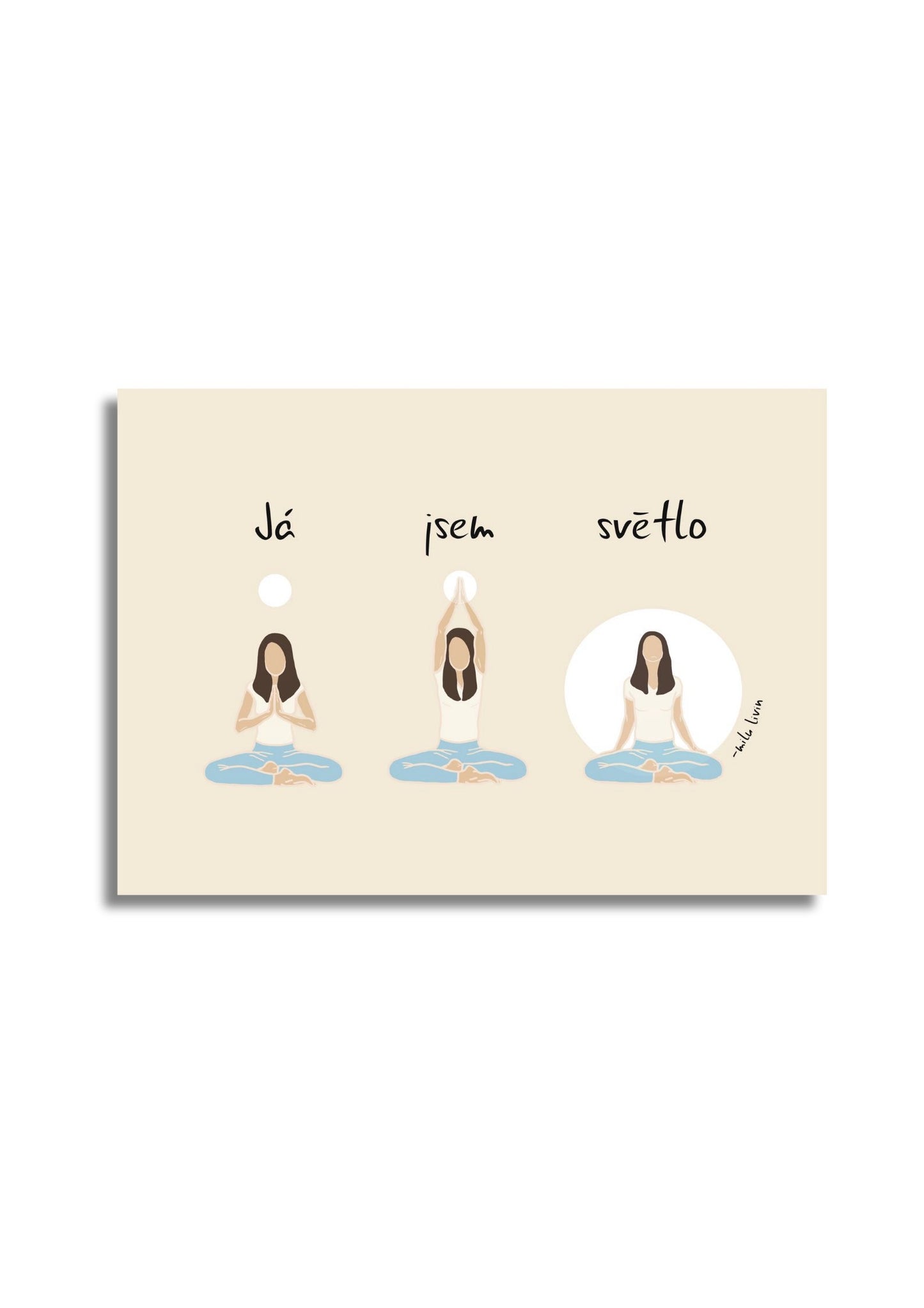 Jsem Světlo - Pohlednice