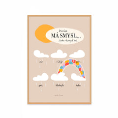 Vše Má Smysl - Umělecký Tisk