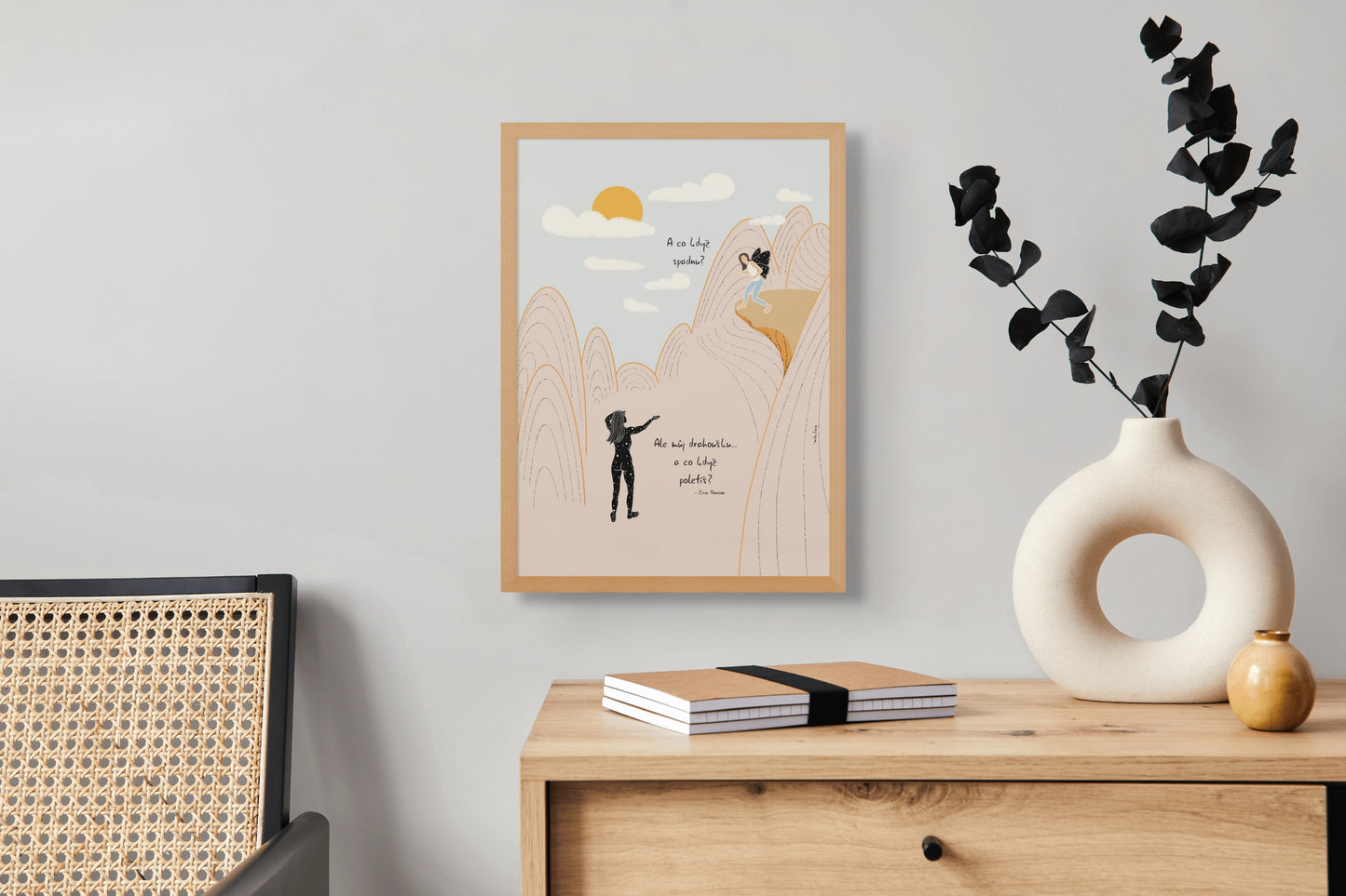 A co když poletíš? Umělecký tisk