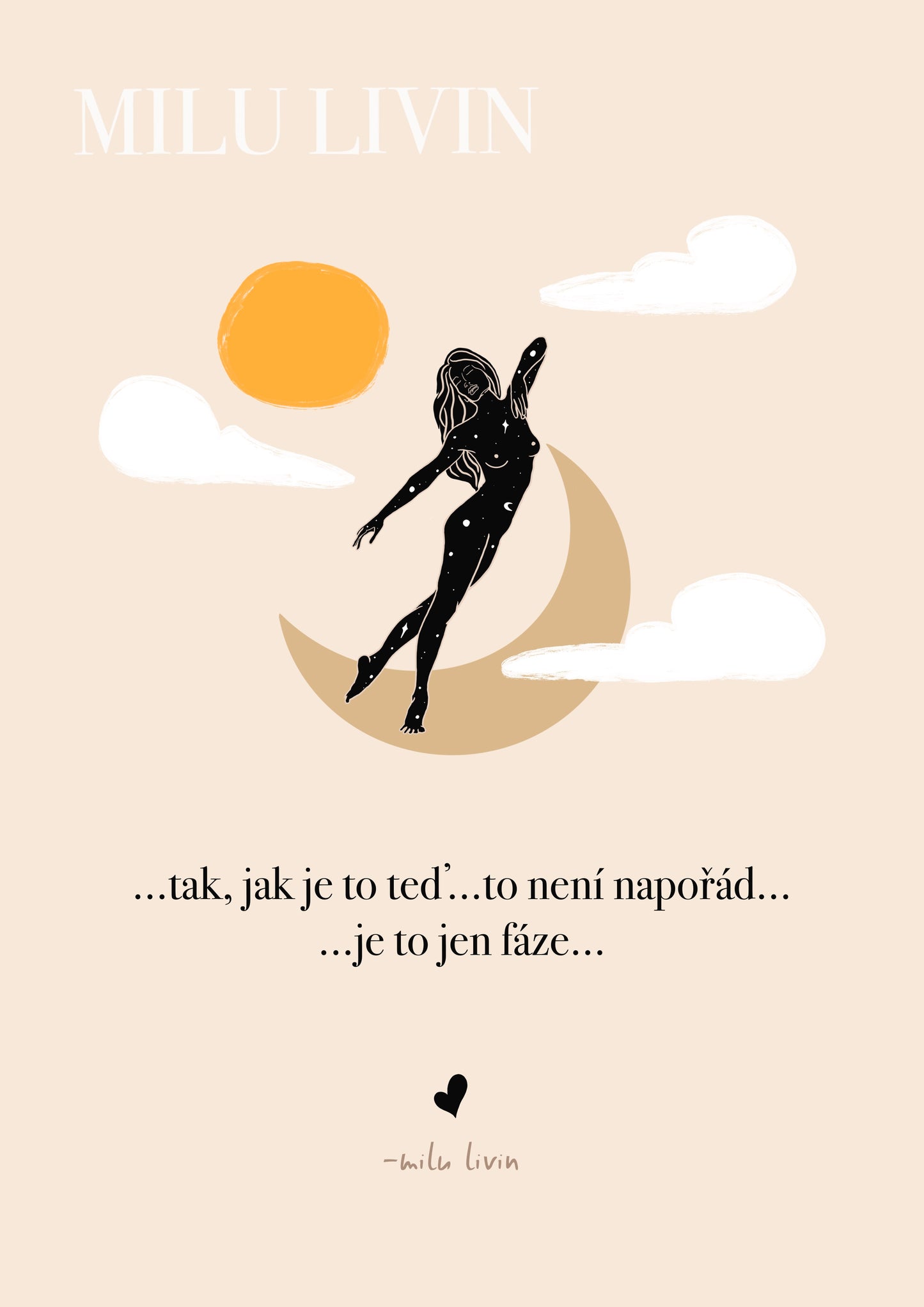 Je To Jen Fáze - Umělecký Tisk