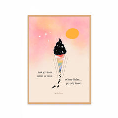 Očima Dítěte - Umělecký Tisk