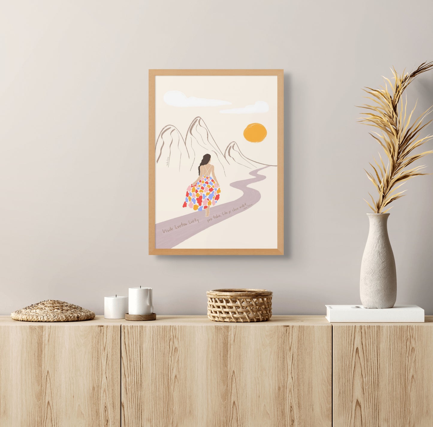 Květy - Umělecký Tisk