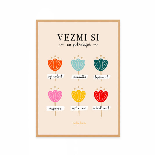 Vezmi Si - Umělecký Tisk