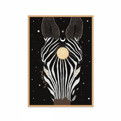 Zebra - Umělecký Tisk