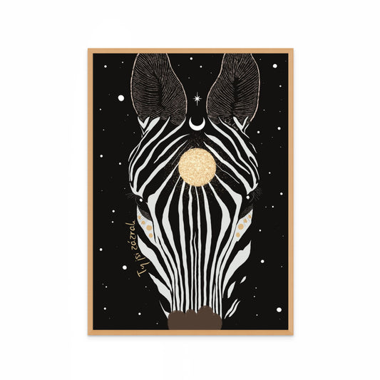 Zebra - Umělecký Tisk