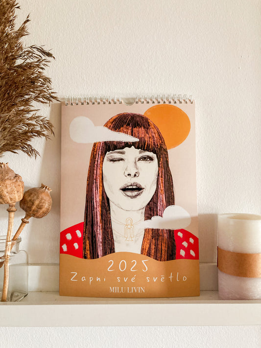 Inspirativní kalendář 2025 (A4) VÝPRODEJ
