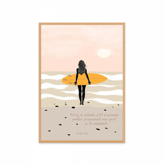 Připravená - Umělecký tisk