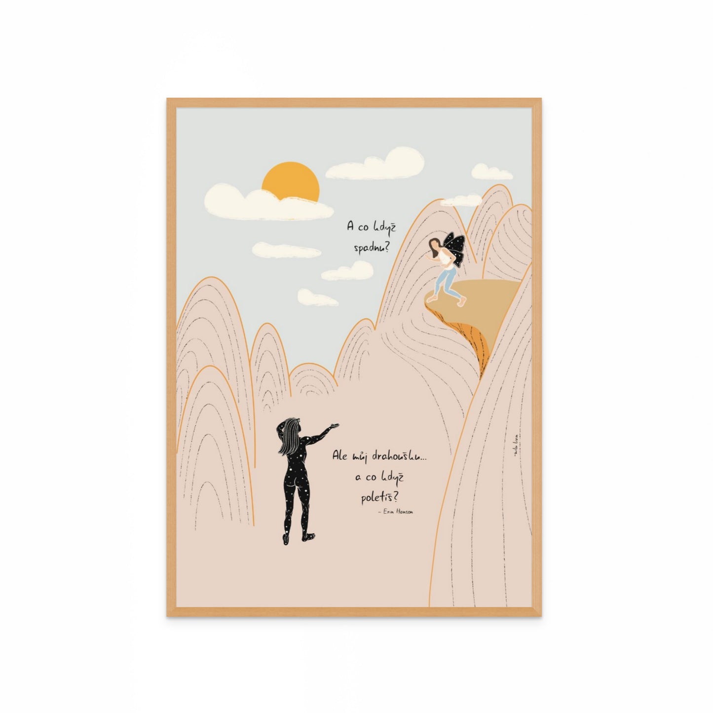 A co když poletíš? Umělecký tisk